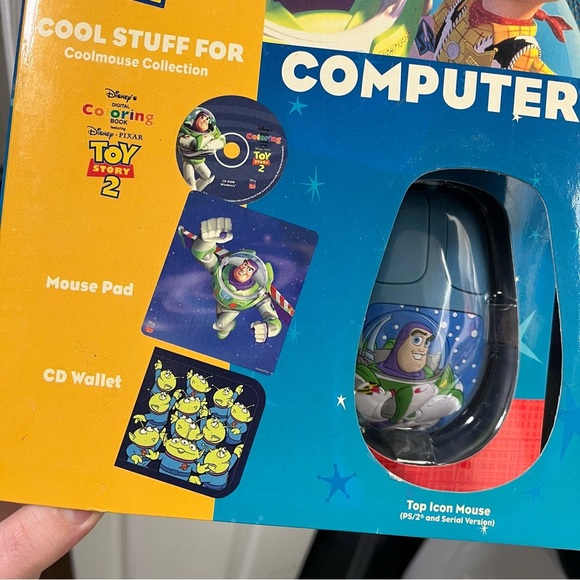 Toy Story 2 Cool Stuff for Computers Coolmouse Collection New in Sealed Box RARE - Picture 2 of 8